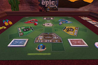 design illustrations and graphic for board game, cards, tarot, tabletop game