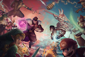 draw fanart, art, illustrations