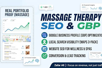 do advanced massage therapy SEO and gbp optimization