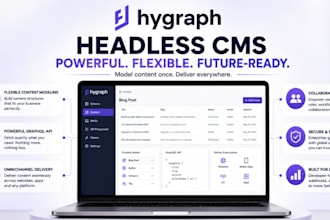 build hygraph cms websiteand headlesscms solution