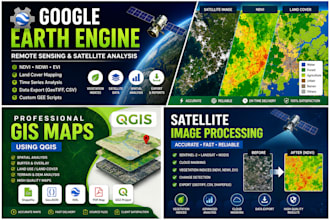 develop custom google earth engine scripts for satellite data analysis