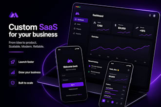 create your custom saas for your business