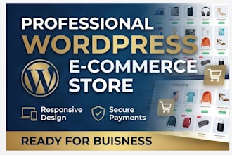 build a responsive wordpress e commerce website using woocommerce