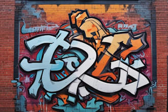 make outstanding logo, lettering, graffiti, signature design