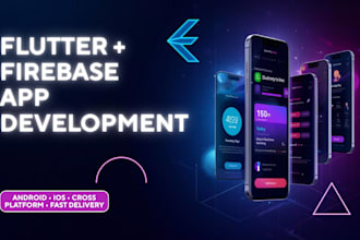 build a flutter firebase mobile app for your business