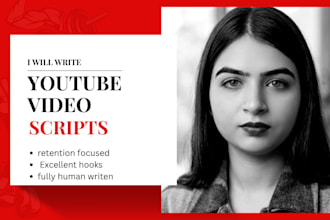 write  youtube video script that keeps viewers watching