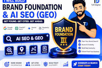 build brand foundation and ai search engine optimization GEO