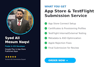upload and publish your ios app to app store and testflight