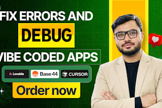 fix any error in lovable ai, replit, base44, bolt new, stripe etc