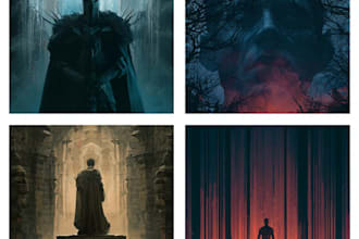 design your horror, thriller, scifi, fantasy book cover