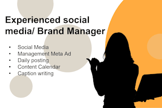 handle your daily social media management and posting