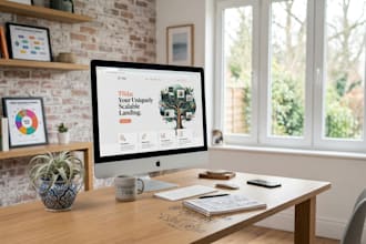 create a modern responsive landing page in tilda