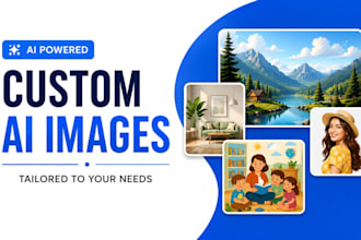 create custom ai images, illustrations, and digital artwork