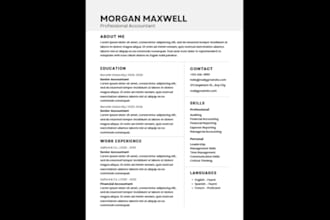 professional resume writing from your summary