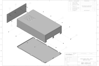 design sheet metal enclosures and fabrication drawings in solidworks