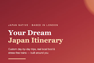 plan your dream japan itinerary and travel guide as a native