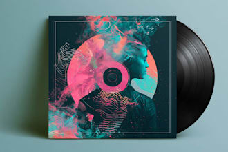 design album cover or single cover art