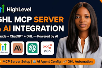 build a gohighlevel mcp server with claude and chatgpt integration for agency