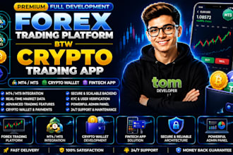 forex trading platform mt4 mt5 trading app crypto trading wallet app fintech app