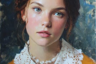 draw digital oil painting