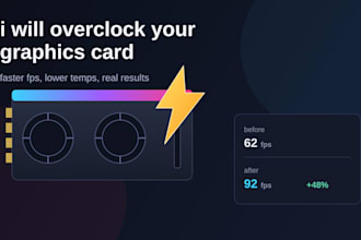 overclock your graphics card or cpu