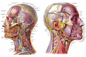 create anatomy, medical, and scientific illustrations
