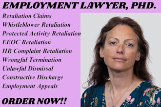 handle discrimination,HR policy,retaliation as employment lawyer in texas, ca,ny
