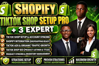 setup tiktok shop and integrate with your shopify dropshipping store