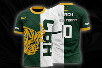 do custom jersey design or sublimation design