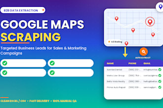 do google maps scraping for business leads and b2b data extraction