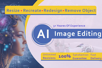 edit and fix ai logo, fix ai image, art, flaws, ai graphic design