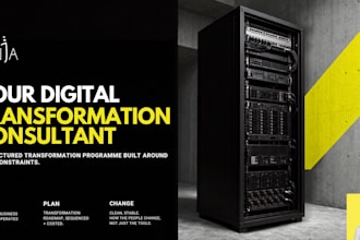 build your digital transformation roadmap and change plan