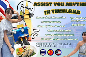 be your thailand local assistant for travel, documents and business