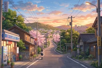 do anime background art for visual novel