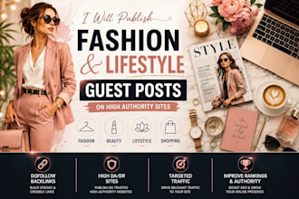 publish fashion and lifestyle guest post on high authority website