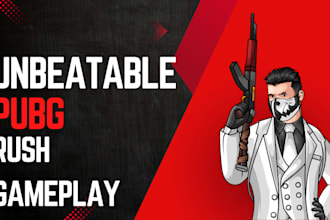design amazing pubg and gamimg youtube thumbnails