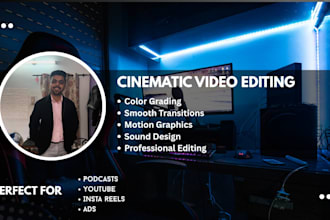 edit cinematic automobile and car review videos