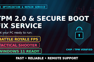 fix secure boot and tpm 2 issues