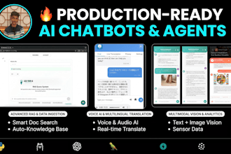 build ai agents, rag chatbots and llm applications