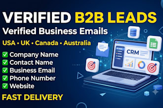 b2b lead generation with verified emails