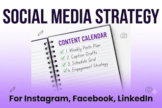 create viral social media content calendar and strategy