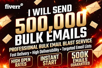 do bulk email blasts and email marketing campaign