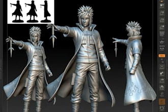 create high quality 3d models for 3d  printing
