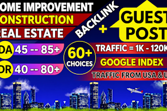 publish real estate guest posts on home improvement and rental property blogs