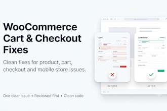 fix woocommerce cart checkout or product page issues