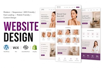 design aesthetic med spa website medical spa website medical website