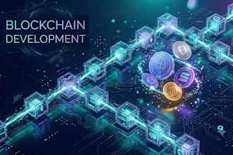 develop smart contracts and dapps on solana, ethereum, arbitrum