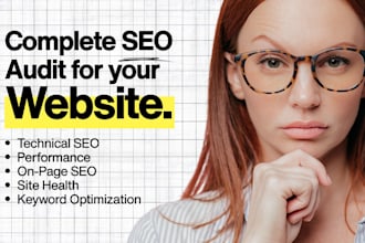 do a complete SEO audit and technical website audit