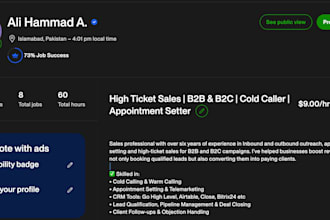 do cold calling, appointment setting, b2b and b2c outreach