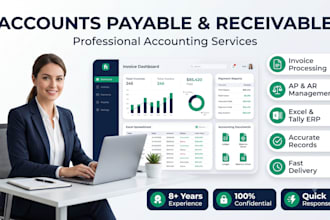 do manage accounts payable and accounts receivable